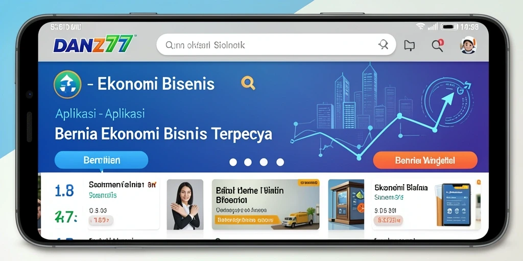 Antarmuka aplikasi DAN777 yang informatif dan user-friendly.